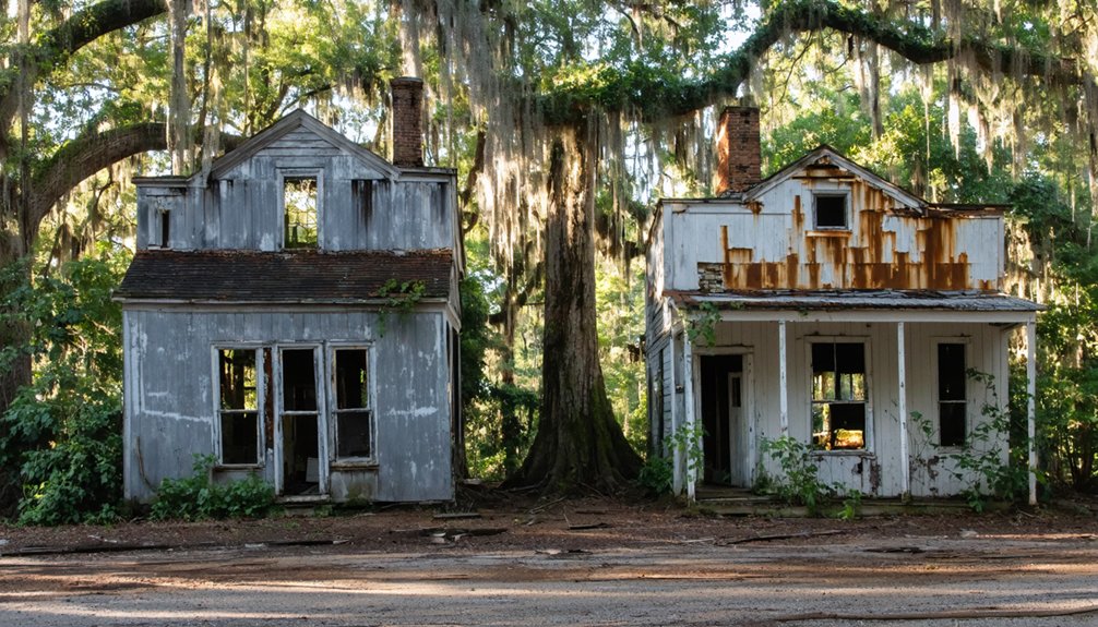 abandoned settlements near congaree