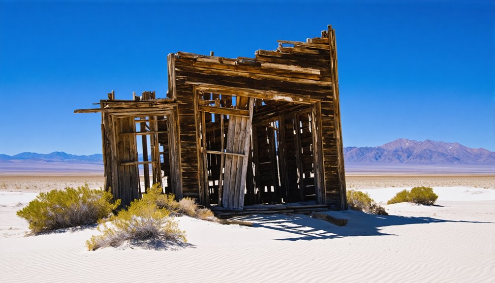 abandoned settlements near dunes