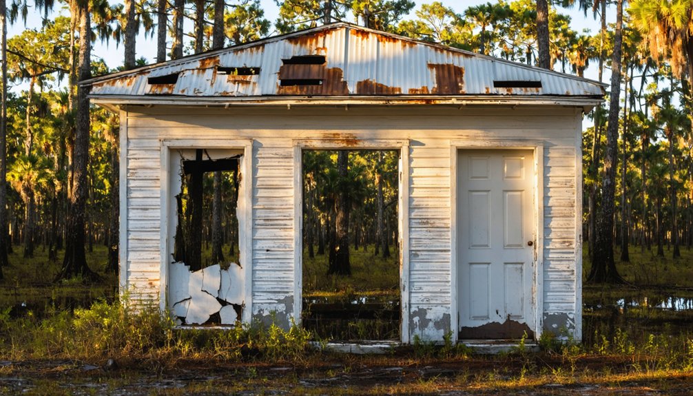 abandoned settlements near everglades