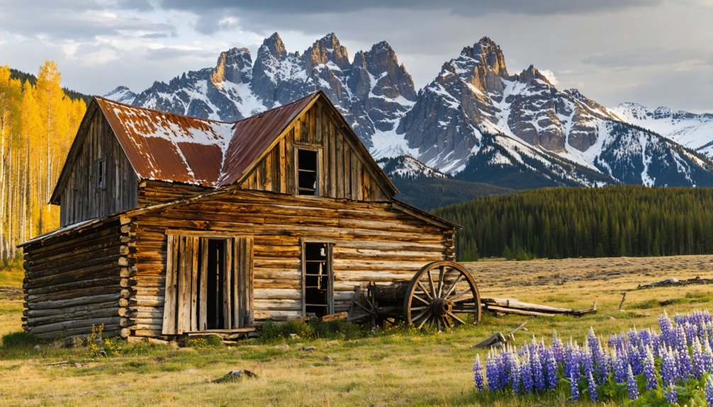 abandoned settlements near mountains