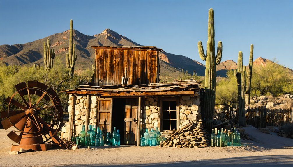 abandoned settlements near oracle
