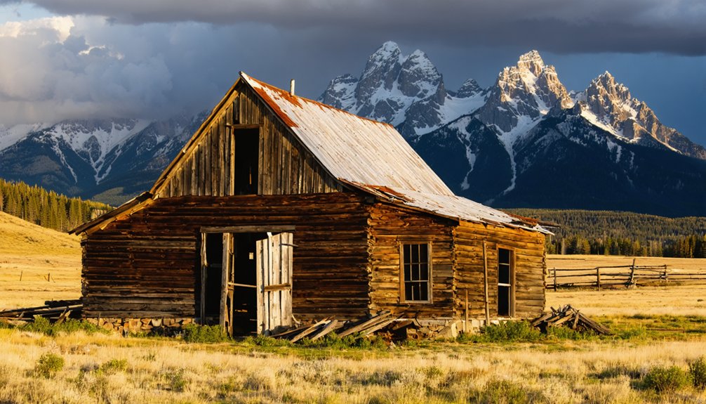 abandoned settlements near teton