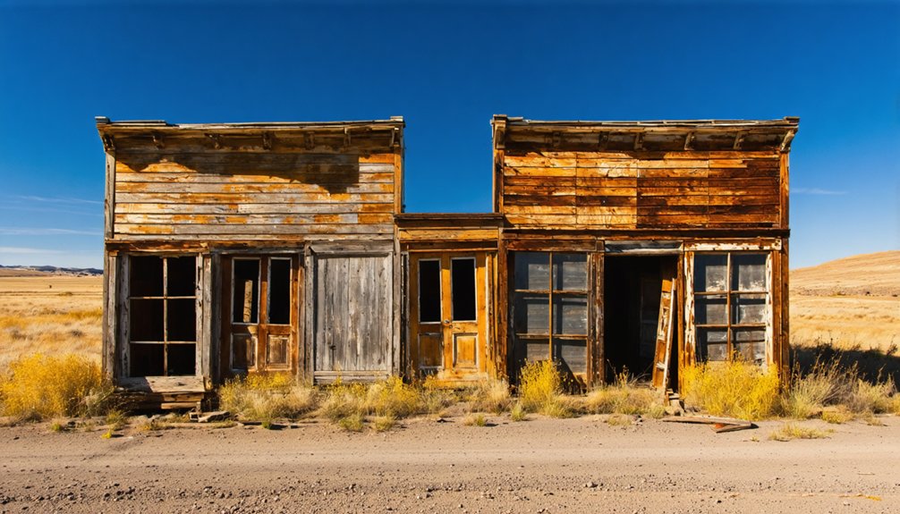 abandoned town with history