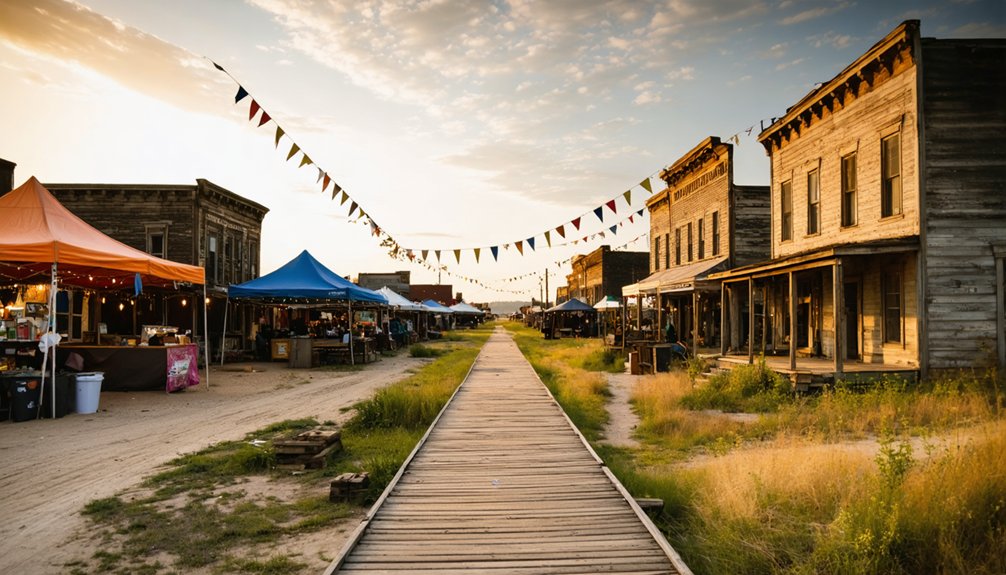 abandoned towns hosting events