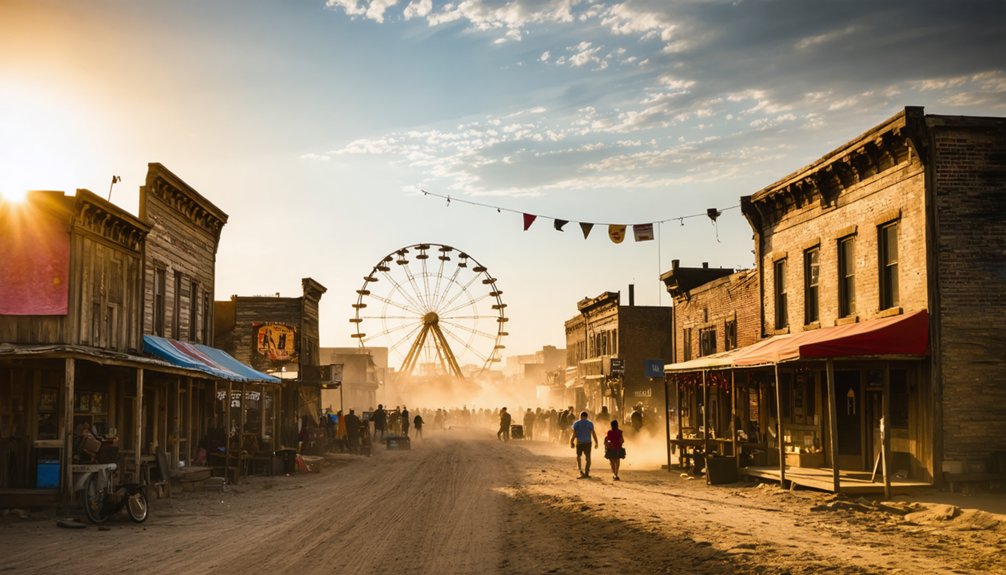 abandoned towns hosting events