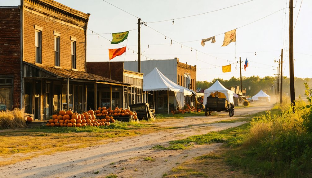 abandoned towns hosting festivals
