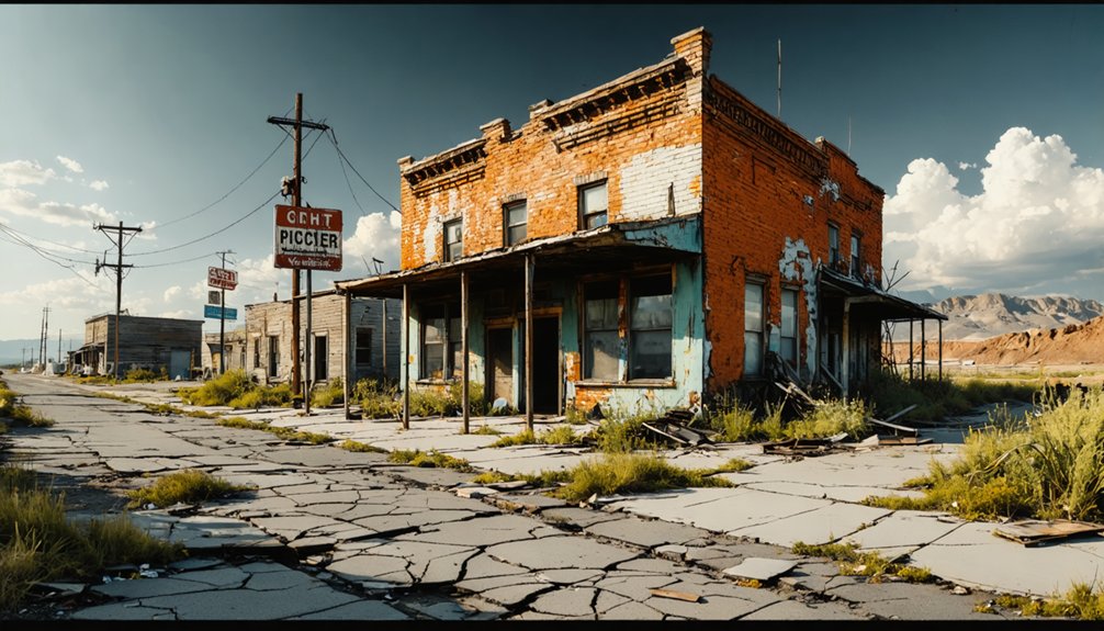 abandoned toxic mining town