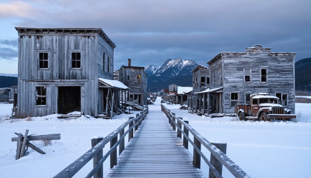 alaskan winter ghost towns