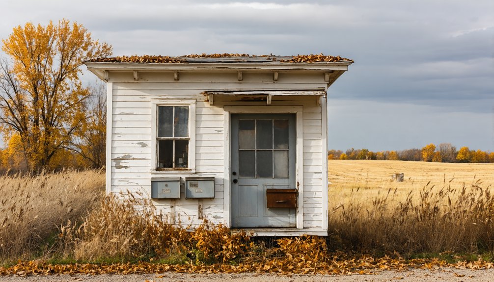 ancient post office remnants