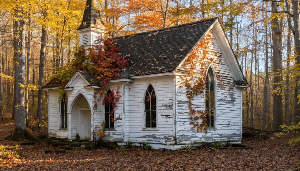 autumn ruins photography techniques