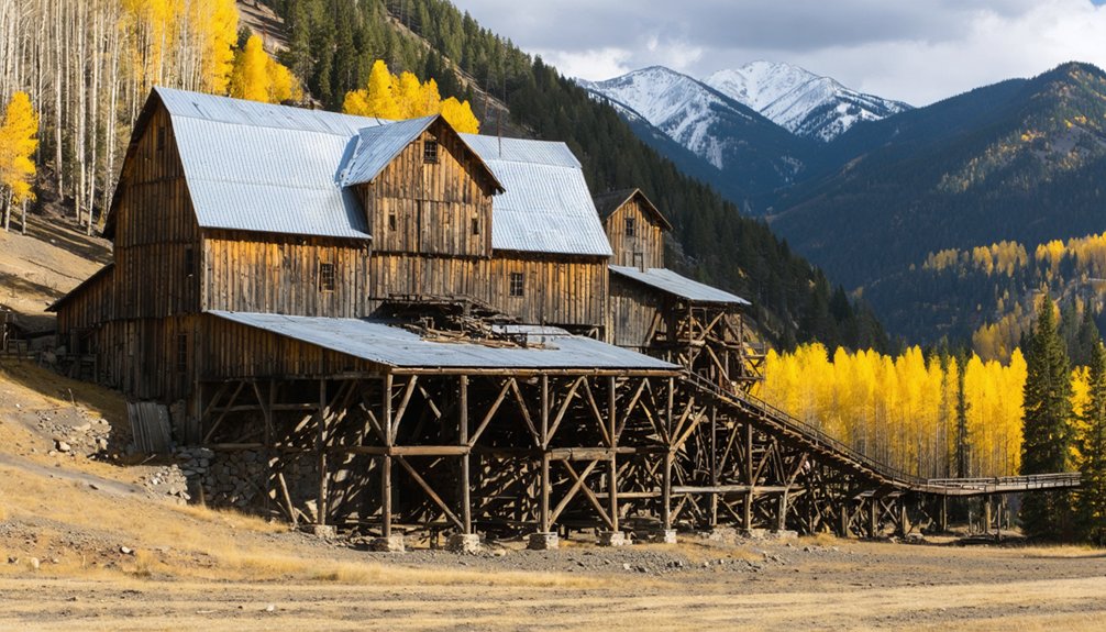 bayhorse ghost town remnants