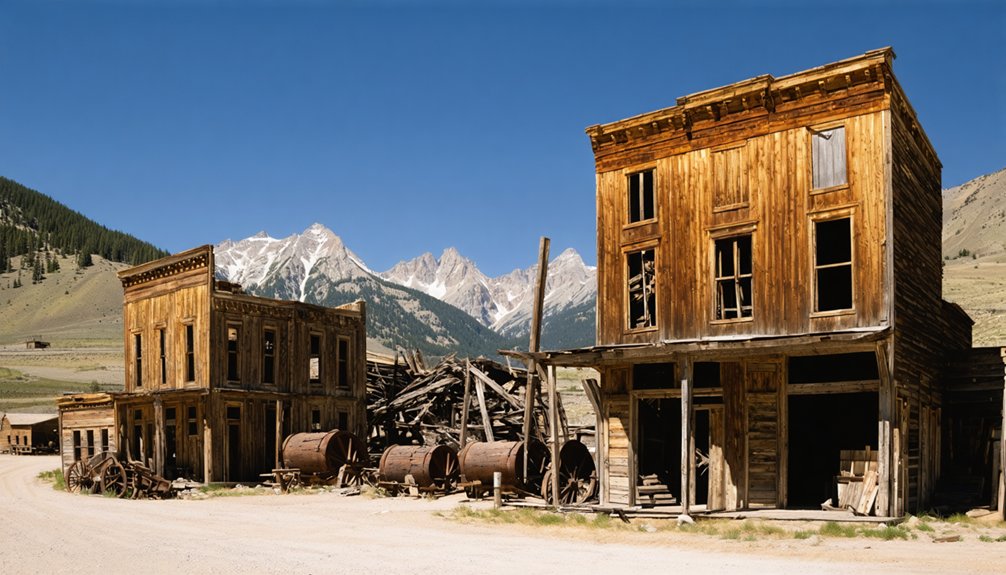 bonanza s prosperous mining settlement