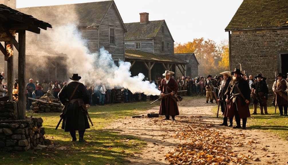 colonial reenactments and excavations