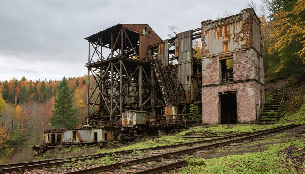 copper mining relics preserved
