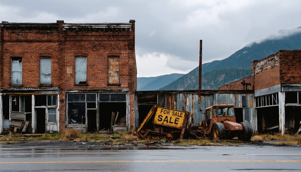 declining mining towns history
