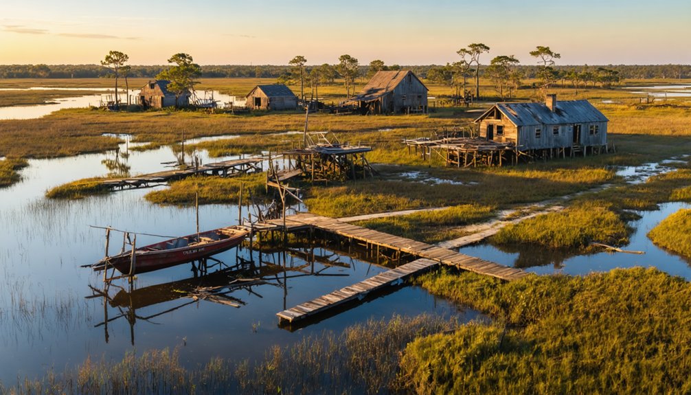 deltaic communities submerged gradually