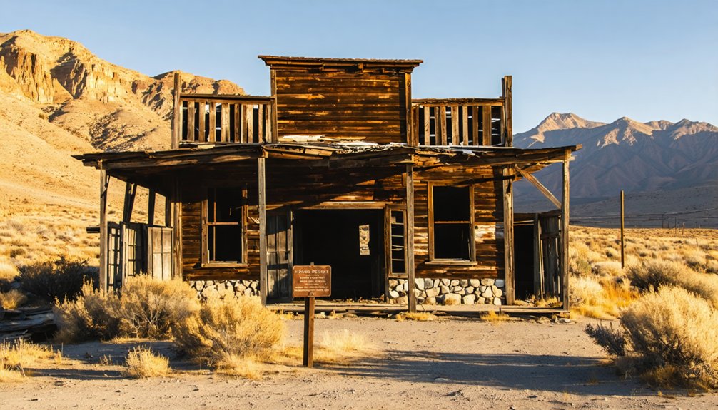 deserted towns historical remnants