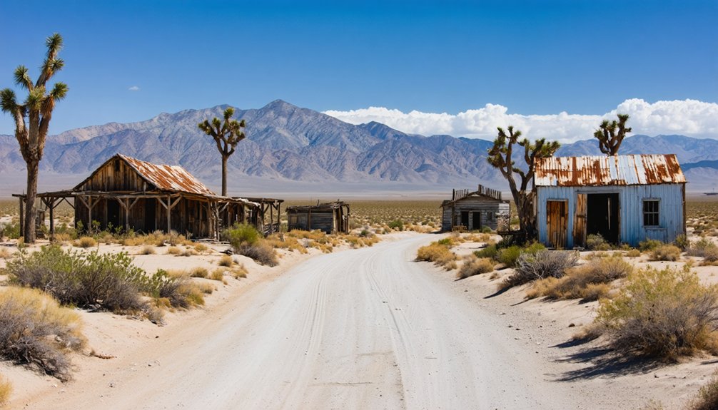 explore abandoned desert towns