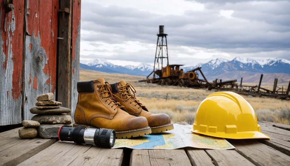 exploring abandoned mining towns