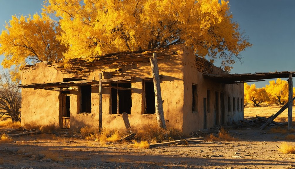 fall ghost town visits
