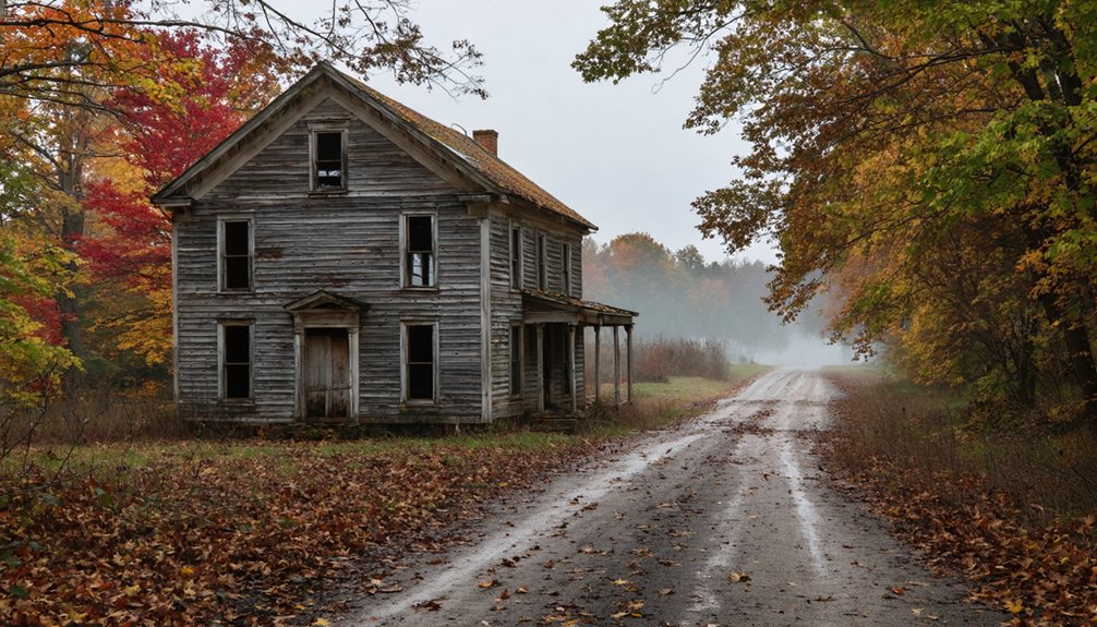 fall ghost town visits