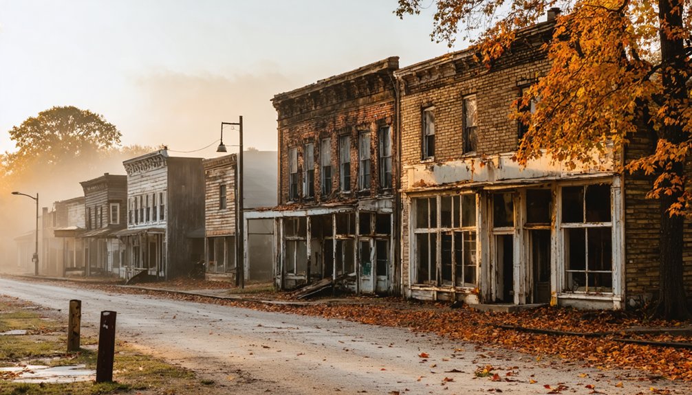 fall ghost town visits