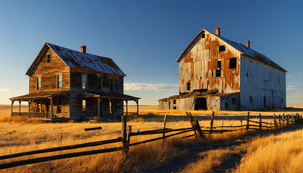 fall ghost towns north dakota