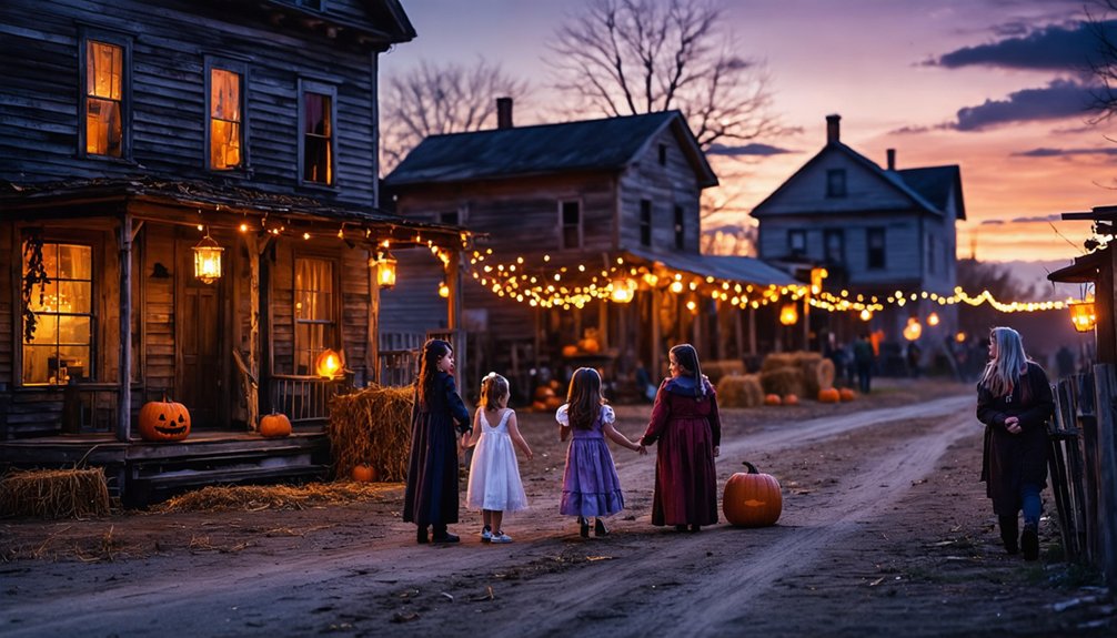 family friendly ghost town events