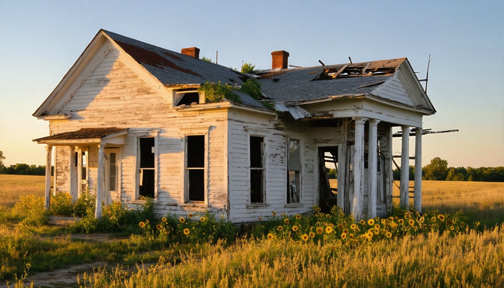 forgotten railroad settlement remnants