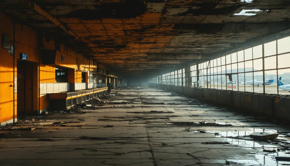 ghost airports and terminals