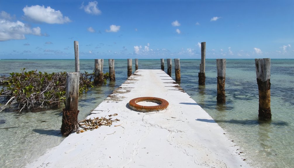 ghost port with historic remnants