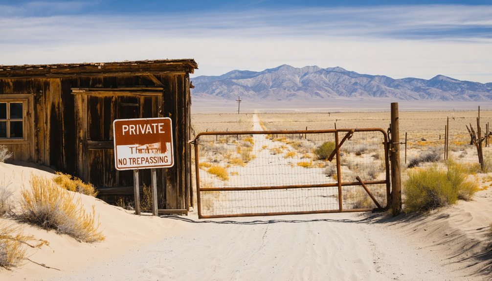 ghost town access restrictions