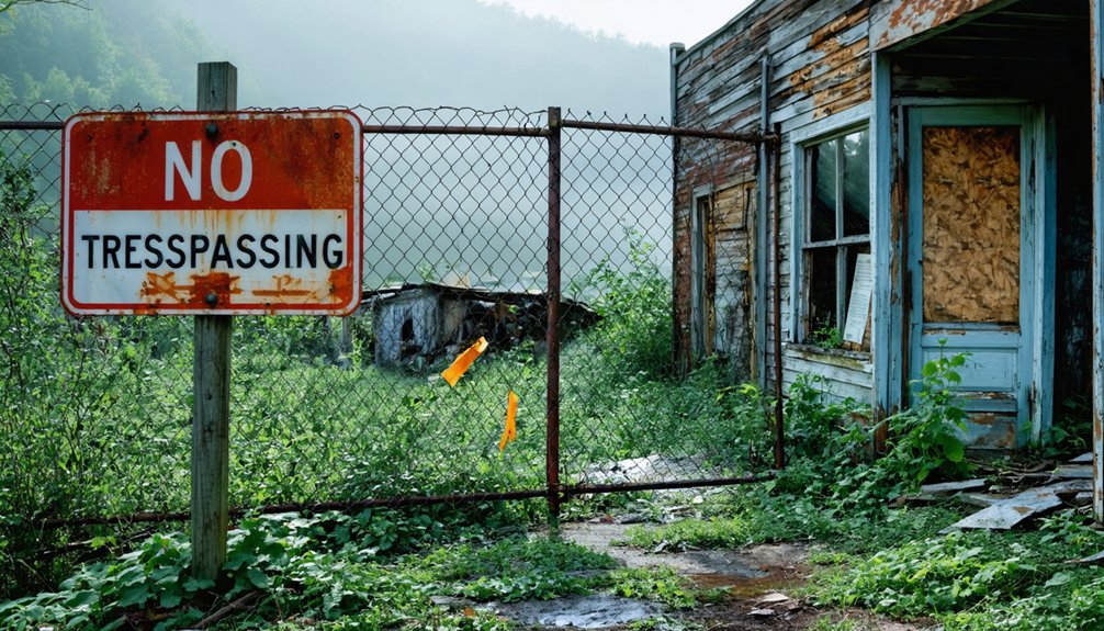 ghost town property regulations