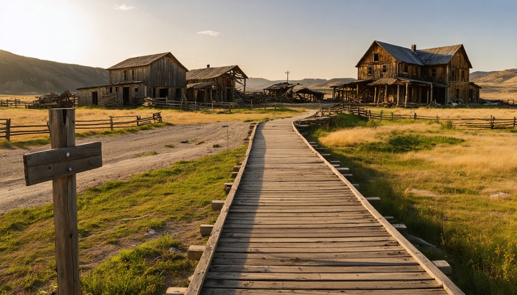 ghost towns access precautions needed