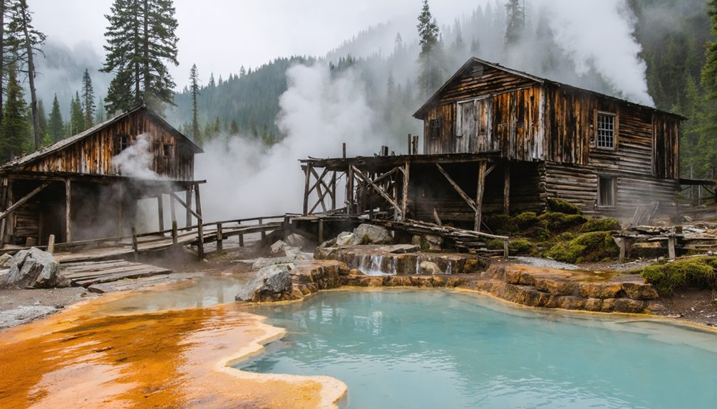 ghost towns and geothermal history