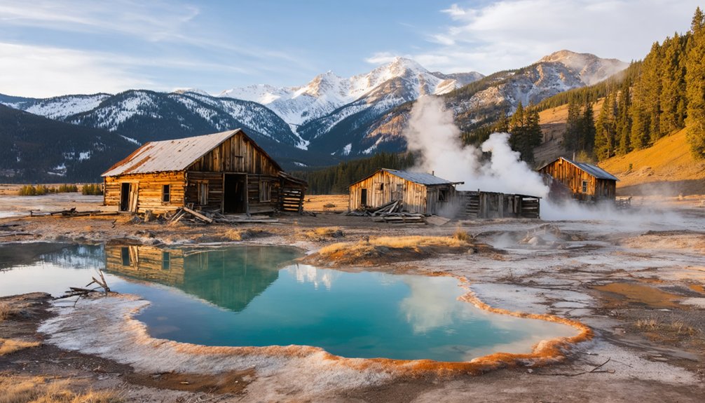 ghost towns and hot springs