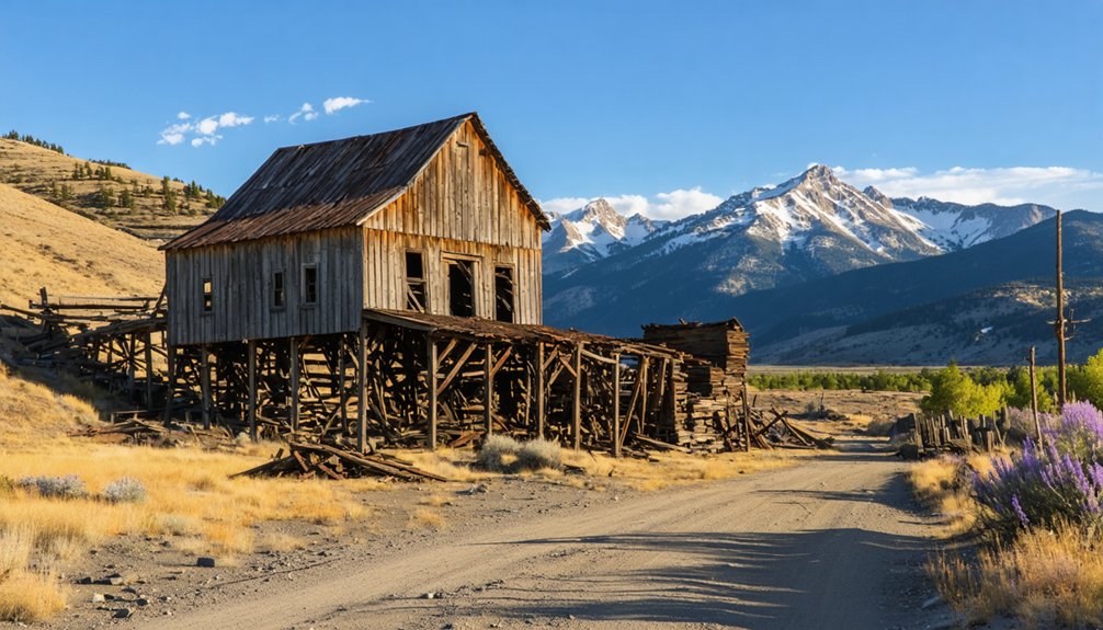 ghost towns and scenic drives