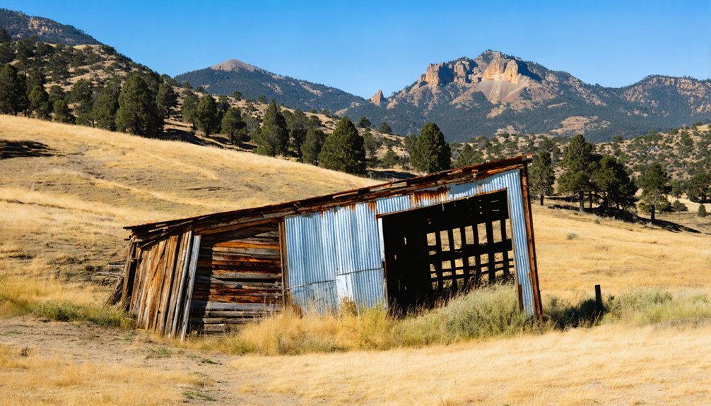 ghost towns contrasting histories