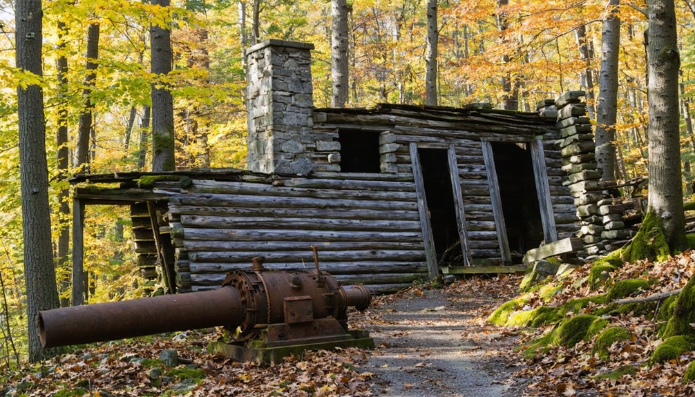 ghost towns exploration by canoe
