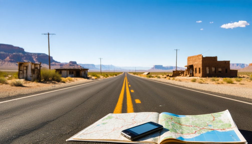 ghost towns road trip planning