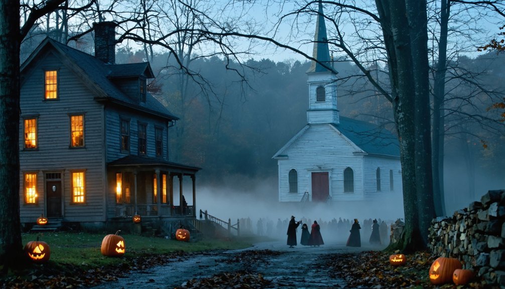ghost walk and haunted trail