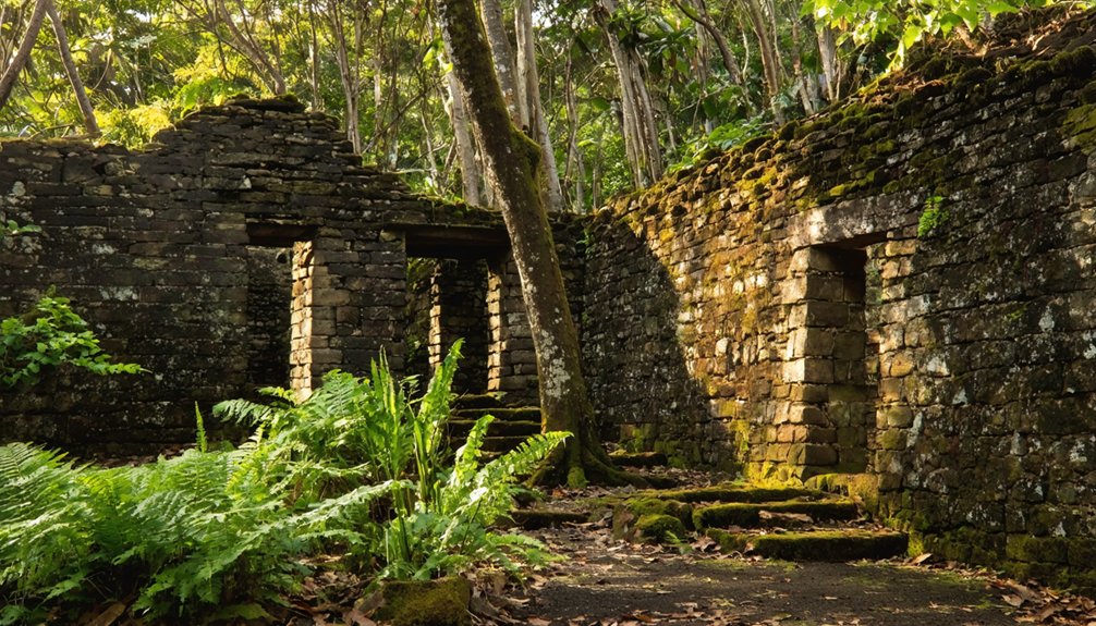 ghostly leprosy settlement ruins