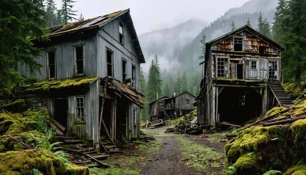 hiking to historic mining town