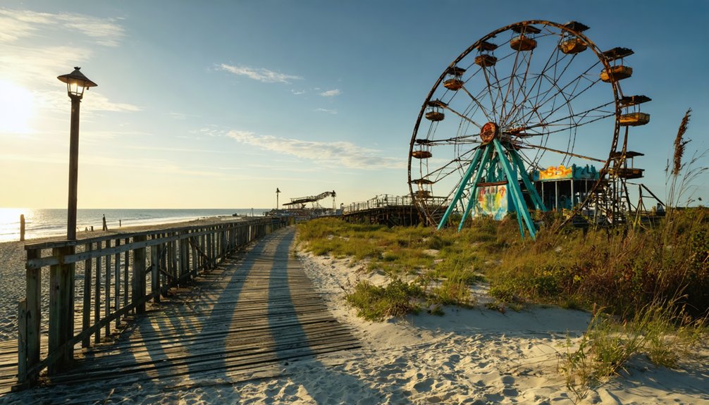 historic amusement park ruins