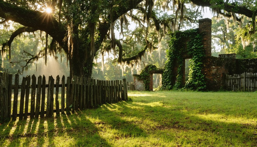 historic apalachee settlement ruins