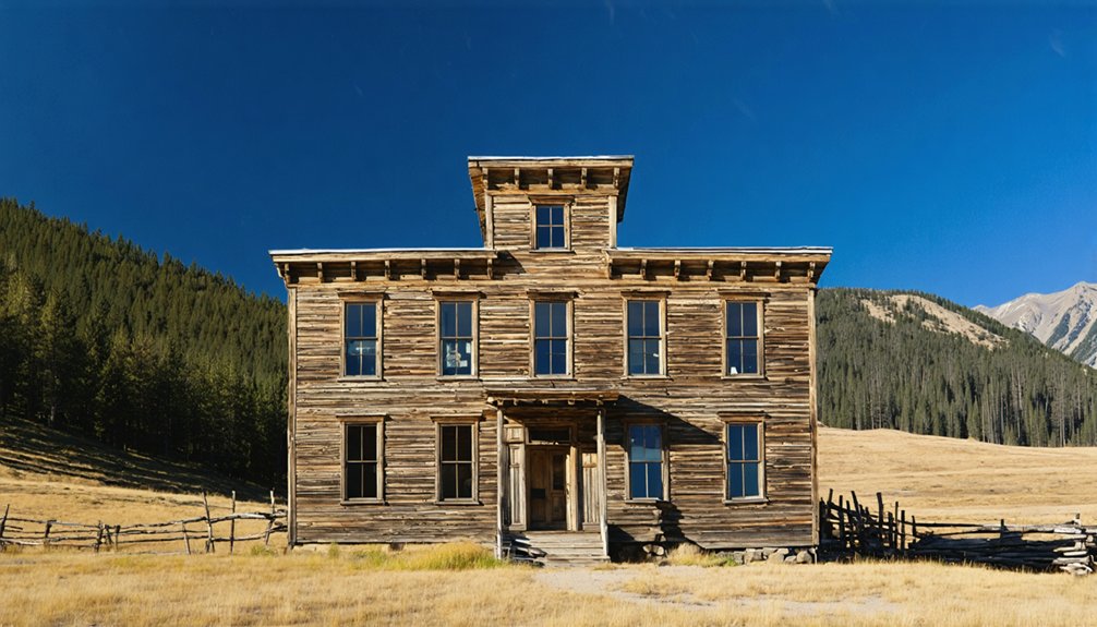 historic frontier architecture preserved