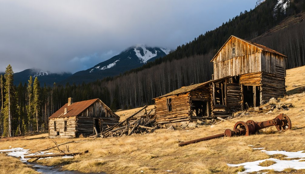 historic ghost town preserved