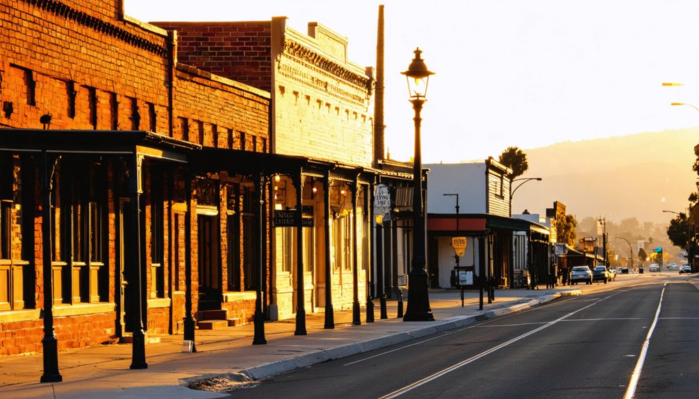 historic gold rush town