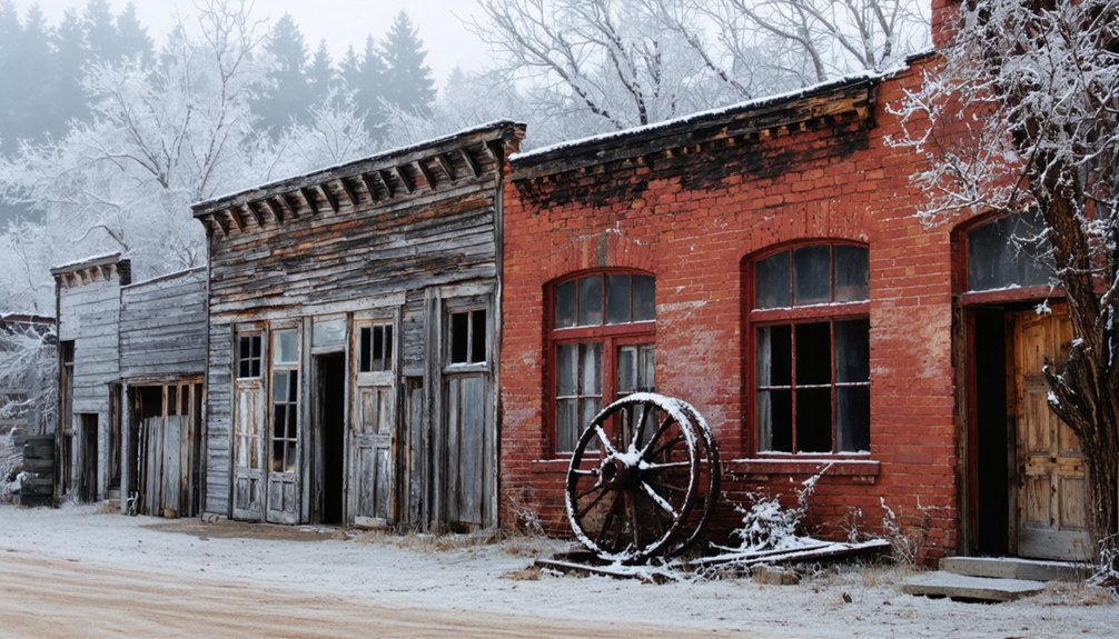 historic mining town ruins