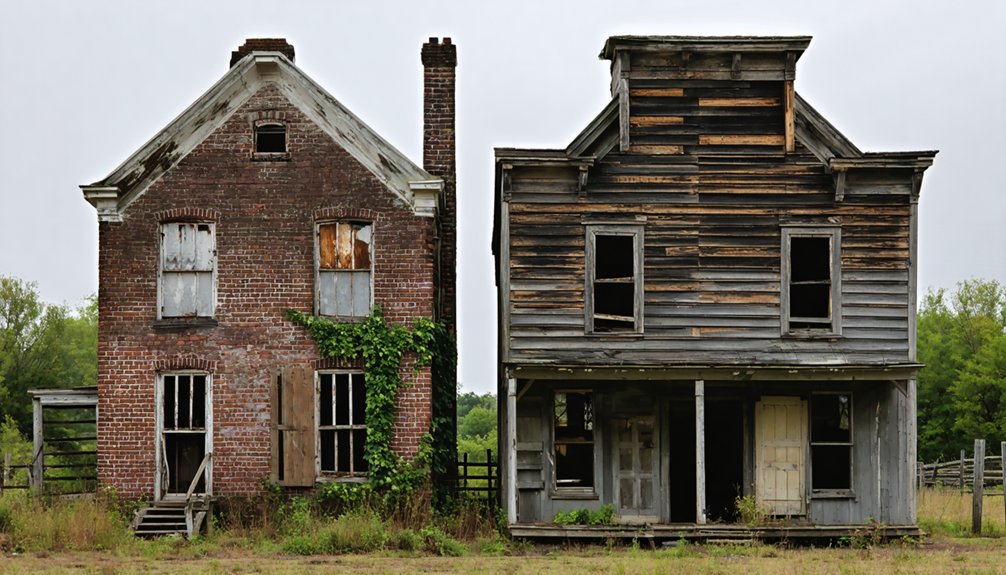 historic properties vs ghost towns